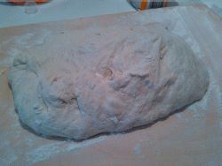 L'impasto sulla spianatoia