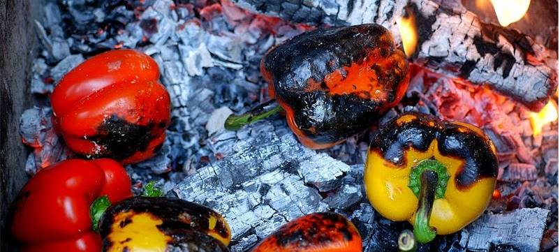 Cottura ember roasting