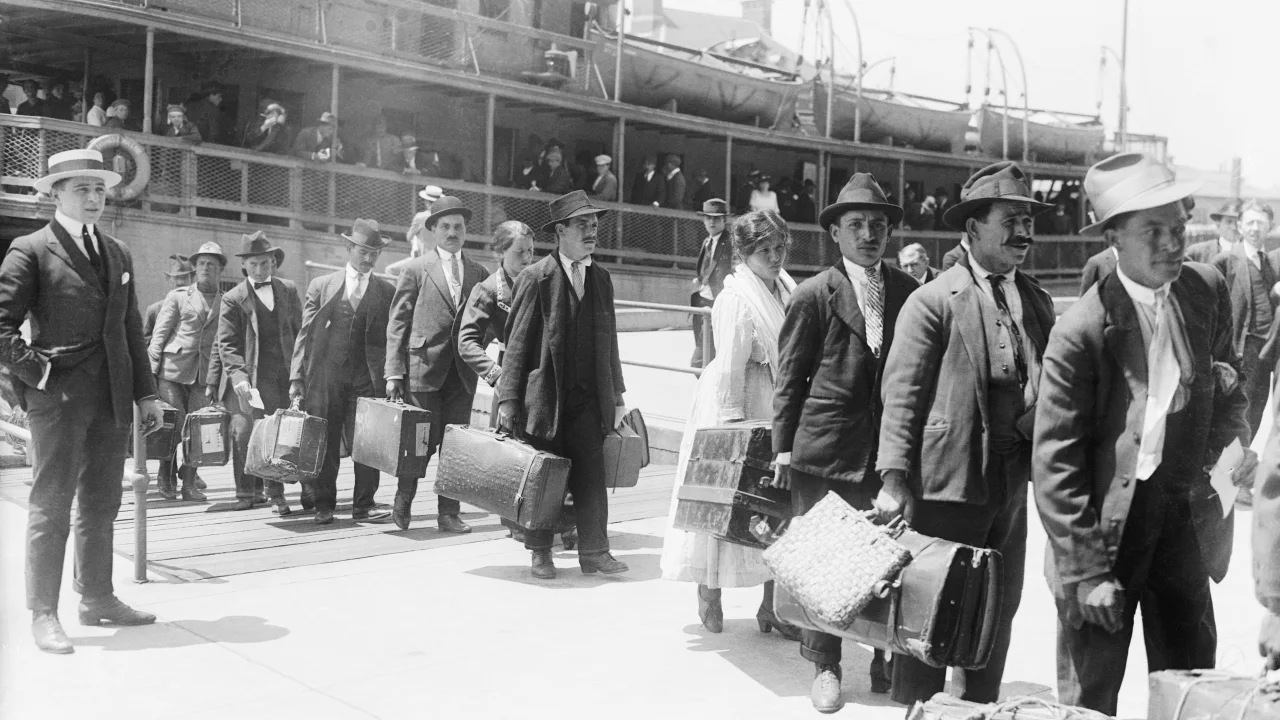 Immigrati a Ellis Island