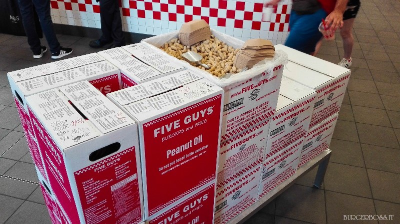Recensione Five Guys - Londra