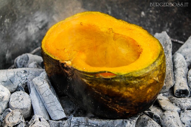 Zucca ember roasting