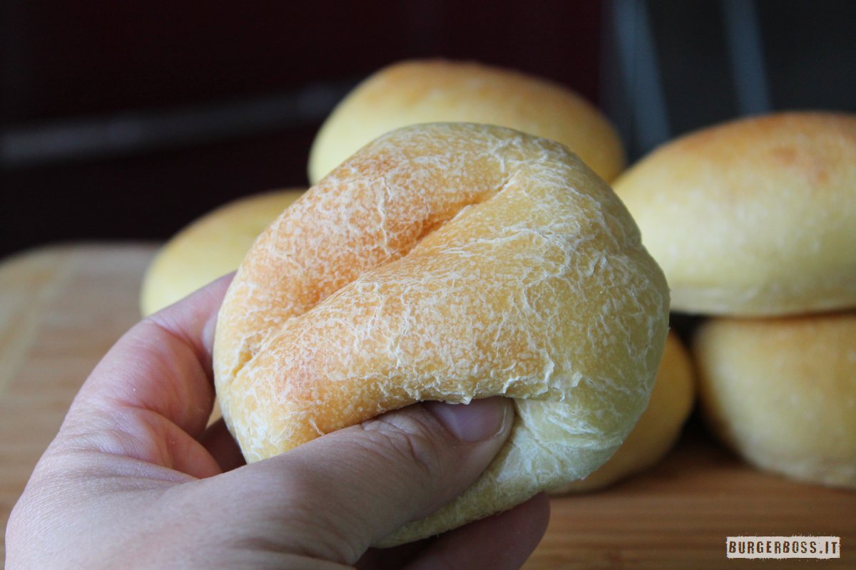 Panini per hamburger con semola rimacinata